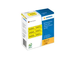 Herma 4801 Nummer Etiketten Geel