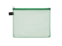 Trousse Foldersys A5 EVA sans PVC vert transparent