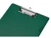 Klemplaat groen A4 PP
