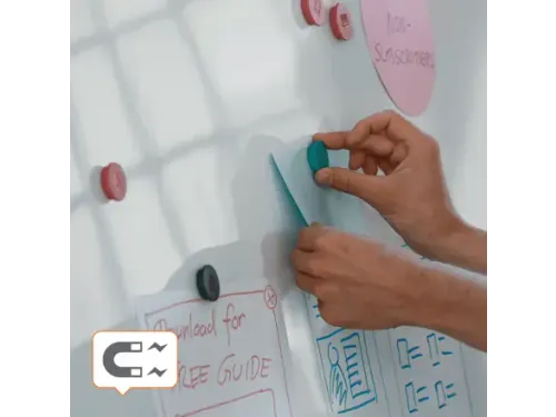 Whiteboard Nobo Premium Plus Widescreen 50x89cm emaille