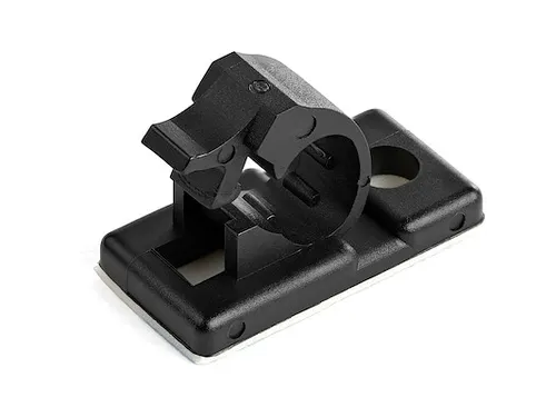 Zelfklevende Kabelmanagement Clips 5.5mm zwart 100 stuks
