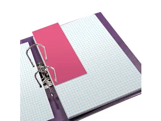 Scheidingsstrook Oxford duo 240x105mm roze - 5