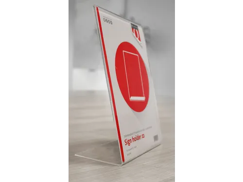 Kaarthouder Quantore A5 L-staand