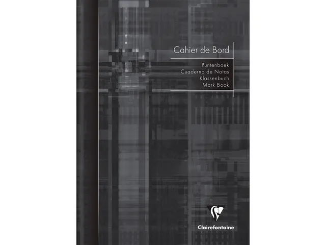 Cahier de bord enseignant A4 72 pages 110g multilingue assorti