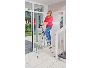 Emmer,V. Trapladder,8L,Kunststof,Transparant - 4