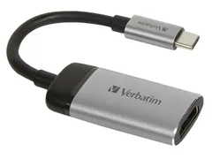 USB-C/HDMI 4K Adapter 0,1m 49143 zilver-zwart