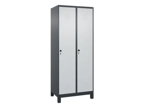 locker voor scheiding van kleding,HxBxD 1950x800x500mm,2vak