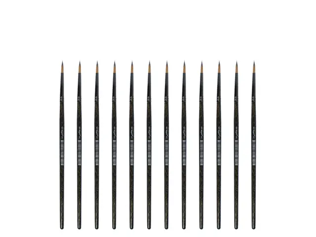 Penseel Kangaro Serie 340 rond Nr. 4 synthetisch doos 12 stuks