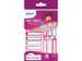 Etiquettes Avery de nom mini multicolore rouge Family