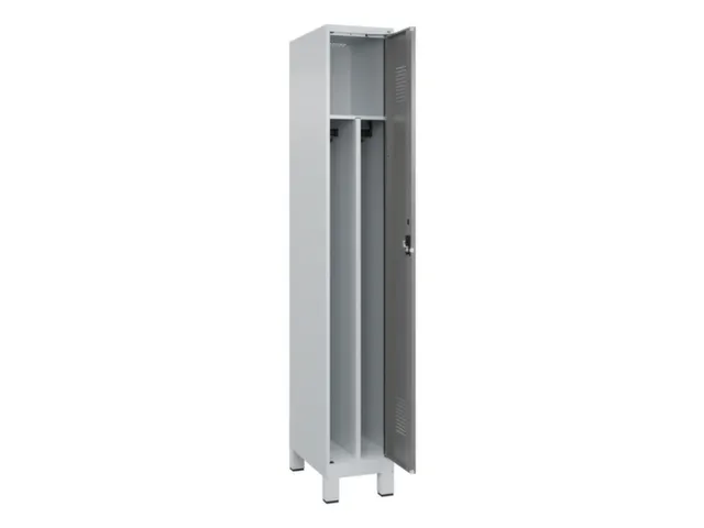 locker voor scheiding van kleding,HxBxD 1950x300x500mm,1vak