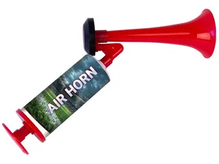 Luchttoeter met handpomp - 1