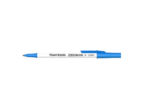 Balpen Paper Mate Kilometrico Recycled medium blauw