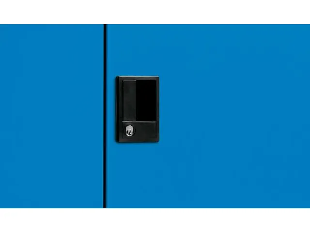 armoire à portes rétractables p. charges lourdes,laquage RAL6011