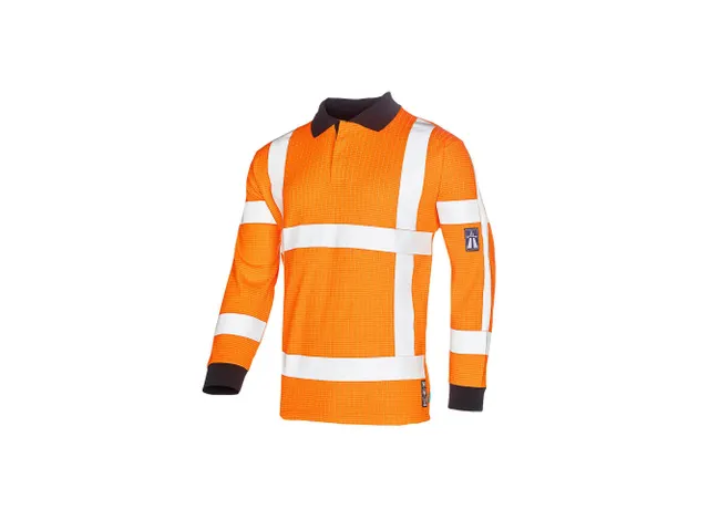Sioen Dronten 610AA21P0 polo, fluo oranje, maat L, per stuk
