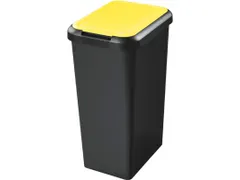 Afvalbak CEP Touch & Lift geel 45 liter de ideale basis voor jouw mili