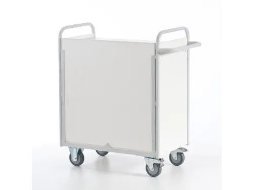 Dossierwagen 150kg 3 Etages H 1070mm 800x490mm Ral7035