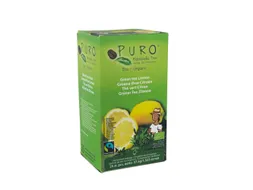 Puro Bio groene thee Citroen Fairtrade 25 zakjes