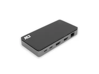 Dockingstation ACT USB-C 4K MST voor 2 HDMI monitoren - 8