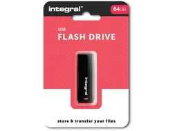 USB-stick 2.0, 64GB, zwart