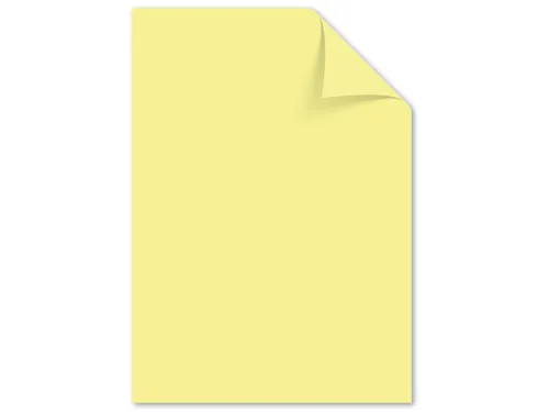 Papier Kangaro A4 120 grams pastel geel pak 100 vel