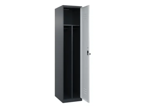 locker voor scheiding van kleding,HxBxD 1850x400x500mm,1vak