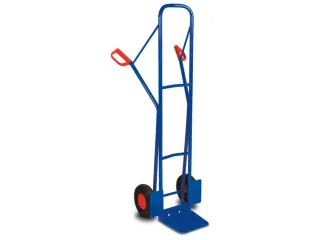 Steekwagen Staal Kratten 250kg 1600x550mm Luchtbanden - 1