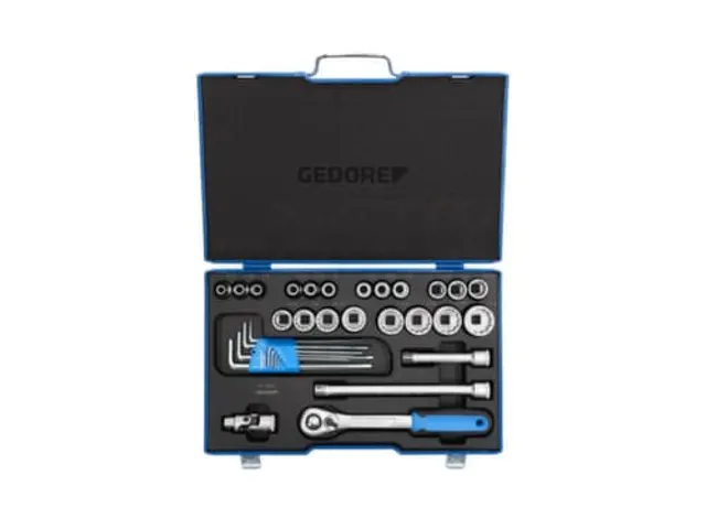 D 19 WAU-20 Dopsleutelset 1/2 inch 31-delig UD 5/16-1.1/4 inch