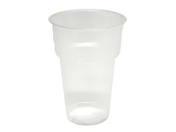 Beker transparant 250ml PP bier 50 stuks