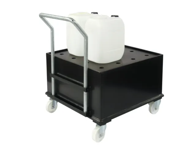 Verrijdbare Opvangbak Hdpe 1080x870x1020mm 1x220l Pe Plaat Geperf.