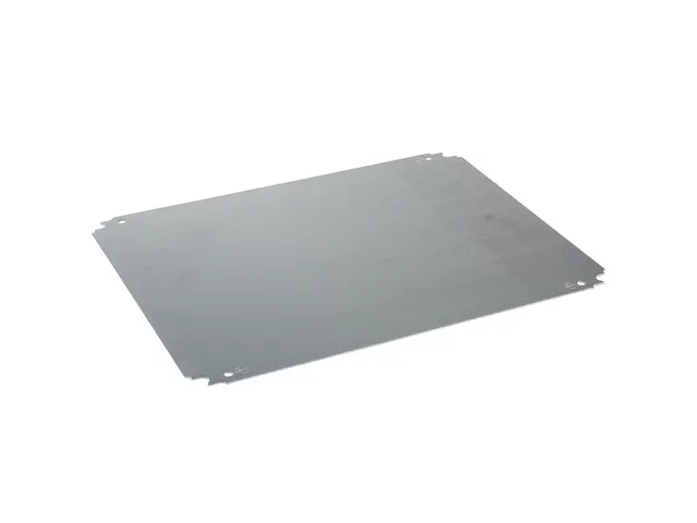 Volle montageplaat - 800x600mm - Gegalvaniseerd plaatstaal