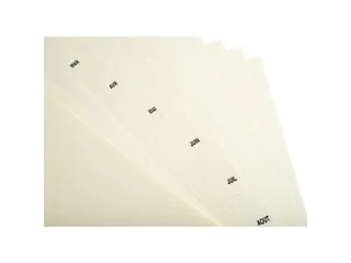 Tabbladen karton 155 g jan-dec ivoor - 7