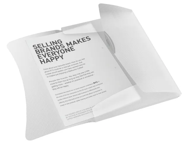 Elastomap Vivida A4 Polypropyleen Wit