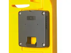 muntslot,v. 1-€-munten,v. Kunststof locker,m. kassafunctie