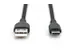 USB-C siliconen oplaadkabel USB-A USB-C 0,5m USB 2.0 60W zwart