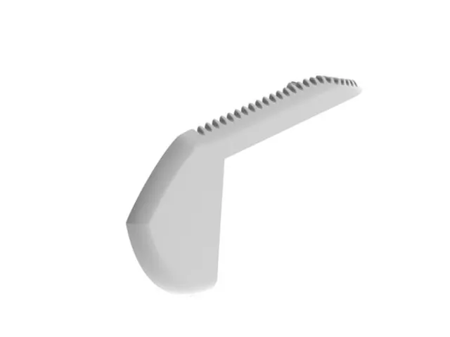 Abs-Afsluitdop Voor Alu-Stair - Rechts - Grijs