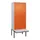 locker voor scheiding van kleding,HxBxD 2120x800x815mm,2vak