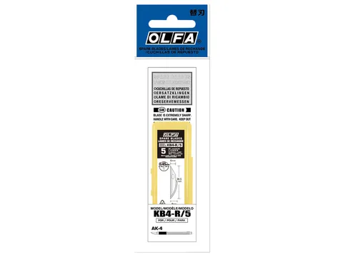 Reservemes Olfa KB4-R blister à 5 stuks