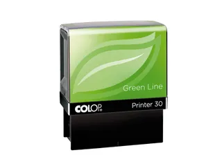 Tekststempel Colop 30 Green Line+Bon 5Regels 18X47Mm blauw - 3