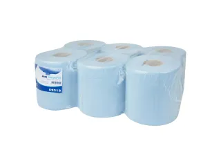 Midi poetspapier 52313 Perforatie REC blauw 2-Laags 6 Rol - 1