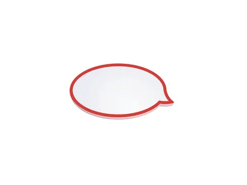 Workshopkaarten MAUL ballon 11x19cm wit 50 stuks