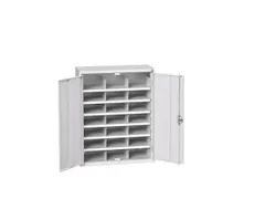 post-/sorteerkast 1000x800x350mm 3x7vakken RAL7035