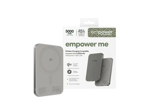 PanzerGlass empower by empower Bank | 5000mAh | Titanium, 500