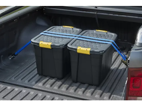 Opbergbox Bankers Box 60L met handgrepen robuust zwart