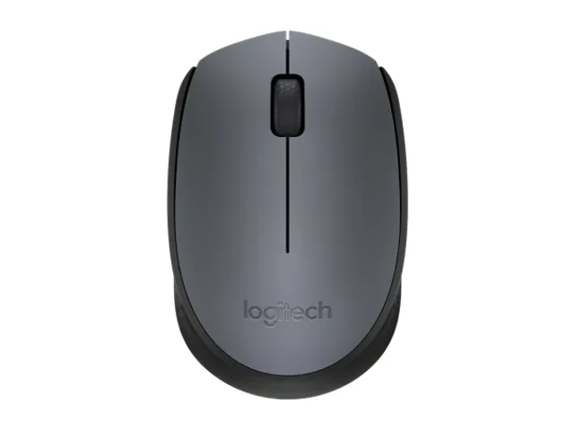 Logitech M170 draadloze muis Zwart/Grijs
