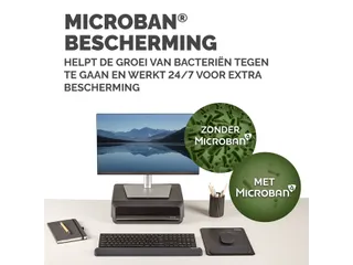 Muismat met polssteun Fellowes Breyta XL zwart 21x28cm - 12