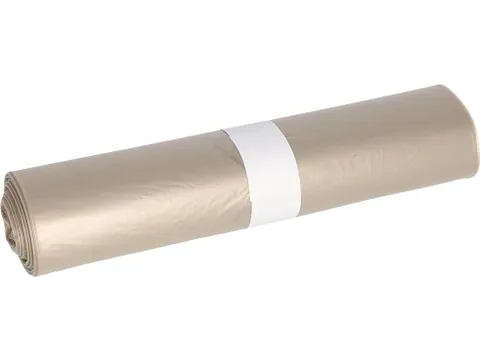 Vuilniszak 60- 70 Liter 63x70cm Transparant HDPE rol van 50 stuks