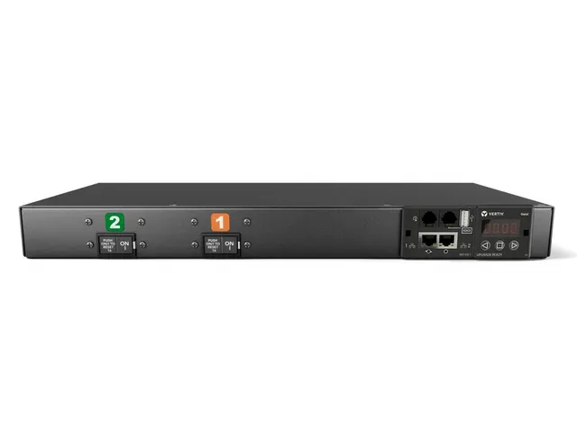Vertiv GI30075L, Gecontroleerd, 1U, Horizontaal, Staal, LED, 10 AC-uit