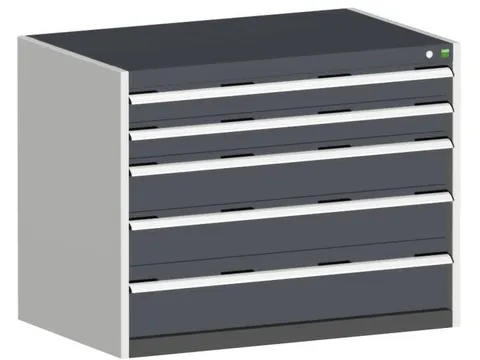 ladekast,HxBxD 800x1050x750mm,5lade(n),lade voor zware lasten