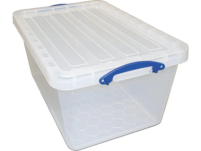 Opbergdoos 61 Liter Transparant Stapelbaar