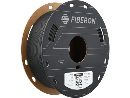 Polymaker 3D filament Fiberon PA6-CF20 1,75 mm Zwart 3kg